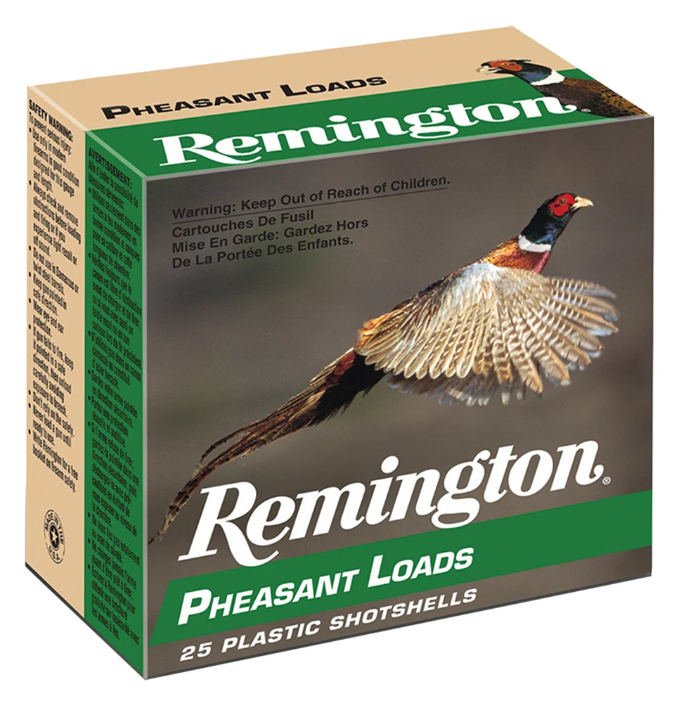 Remington Ammunition 20024 Pheasant12Gauge 2.75″ 1 1/4oz 5Shot 25 Per Box/10 Case