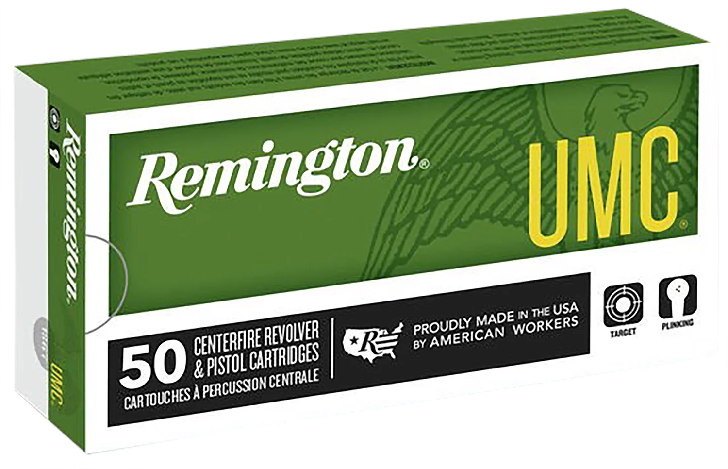 Remington Ammunition 23694 UMC40 S&W 180 gr Jacket Hollow Point 50 Per Box/ 10 Case