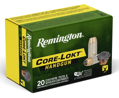 Remington Core-Lokt 45Colt 237gr Jacketed Hollow Point 20 Per Box/10 Case