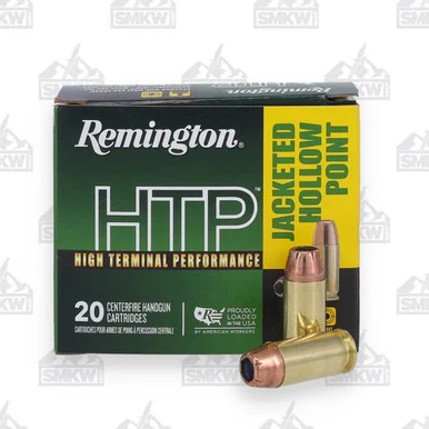 Remington High Terminal Performance 40 S&W Ammunition 180 Grain JHP 20 Rounds RTP40SW2A