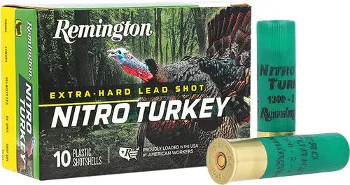 REMINGTON NITRO TURKEY 12GA 3.5" 2OZ #4 10RD