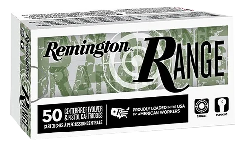 Remington Range 40 S&W, 180 gr, 990 fps, FMJ, 50Bx/20Cs