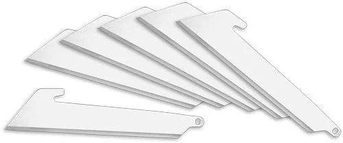 REPLACEMENT BLADES 6-PACKOUTDOOR EDGE 3" UTILITY BLADE