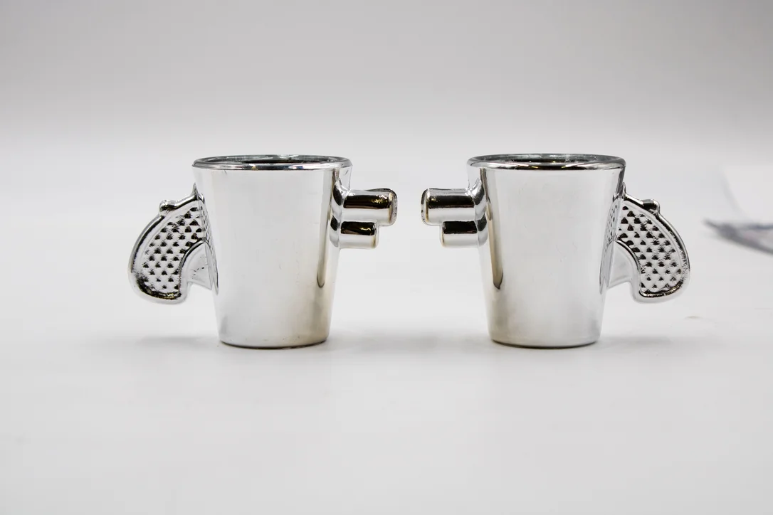 Revolver Shot Glass – Set of 2