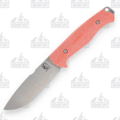 Rewild Gear Gasper 4 Fixed Blade Knife Orange RGGASPER4O