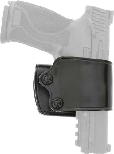 RH 1911'S UP TO 5" BLACK<GALCO YAQUI BELT SLIDE HOLSTER