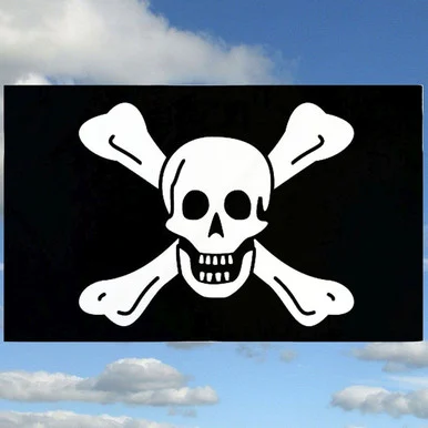 Richard Worley Pirate Flag