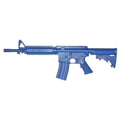 Ring’s M4 COMMANDO Flat Top Closed Stock, Quad Rail Bluegun Firearm Simulator