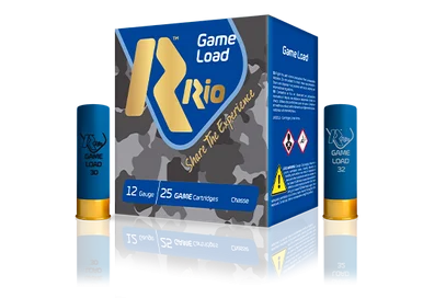 Rio Ammunition Game Load Super Game High Velocity 12 Gauge 25 Rounds 2.75in 1-1/8oz #8 Shot Shotshells SG328