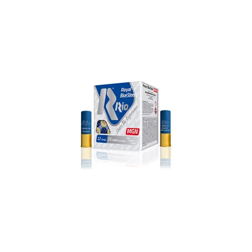 Rio Ammunition Royal BlueSteel Magnum 12 Gauge 3 in / 3 in #4 1-1/4 oz