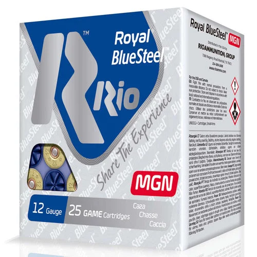 Rio Ammunition Royal BlueSteel Magnum 20 Gauge 3 in / 3 in #4 1 oz