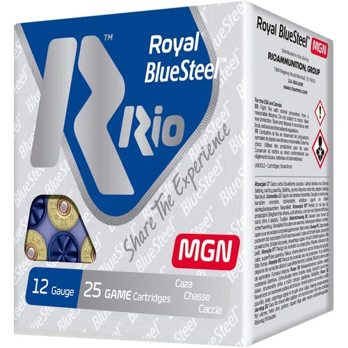 Rio Royal BlueSteel 12 Ga, 3", 1 1/8 oz, 25rd Box