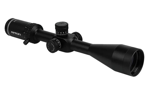 Riton Optics 1 Series CONQUER 6-24X50, 1" Tube, MPSR MOA Reticle, 1st Focal Plane, Black