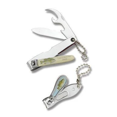 River's Edge Largemouth Bass Fisherman’s Multi-Tool Clipper Set REP287
