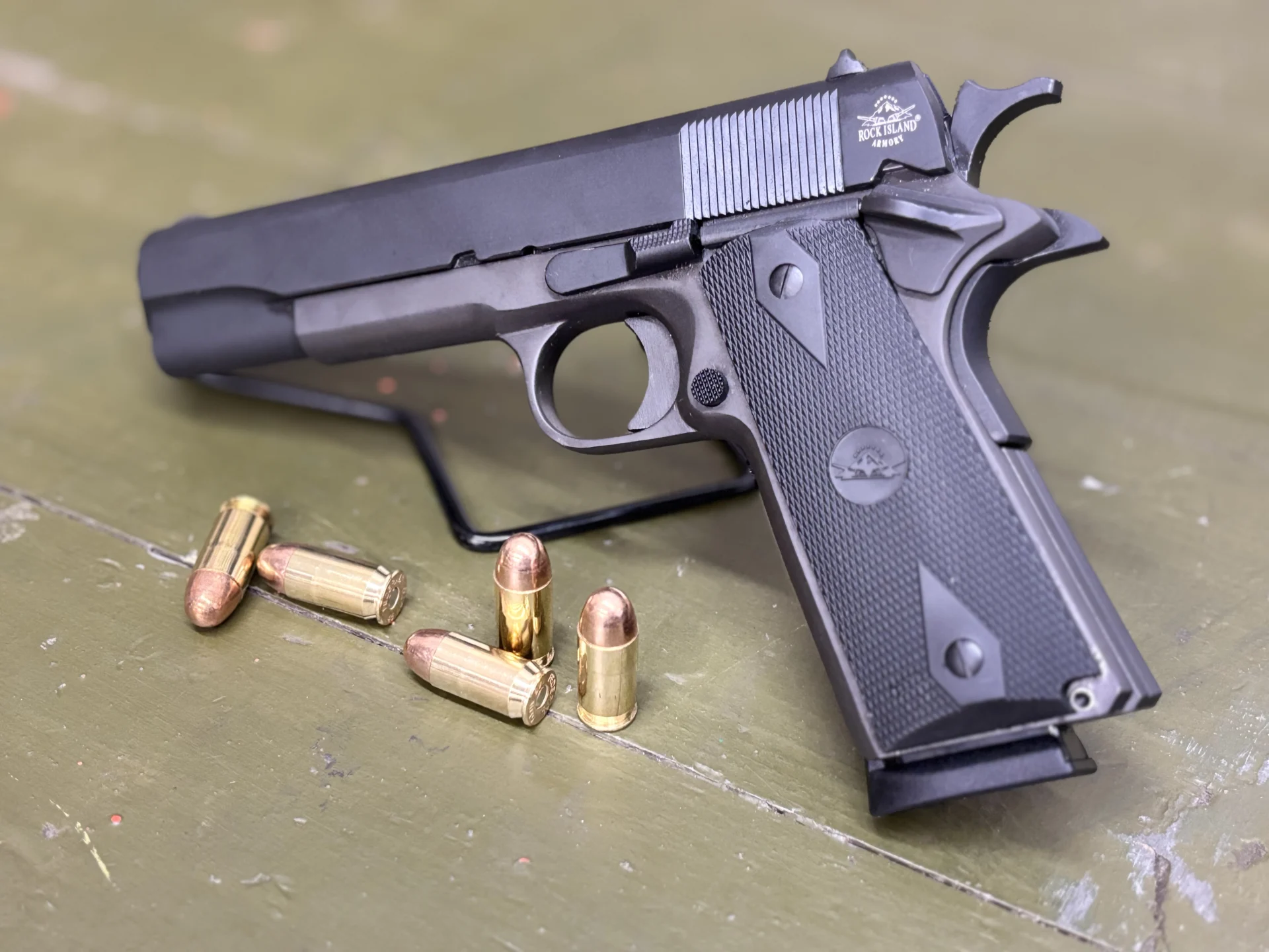 ROCK ISLAND ARMORY 1911 GI ENTRY 45ACP 5″ FS 56424