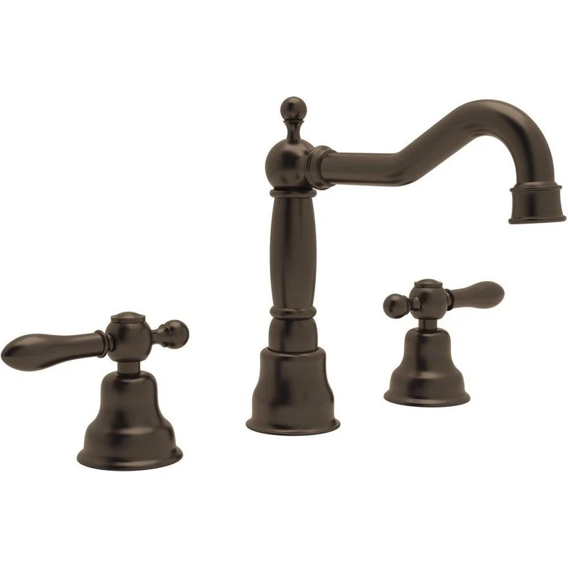 ROHL Arcana Two Handle Widespread Bathroom Sink Faucet in Tuscan Brass | Ferguson