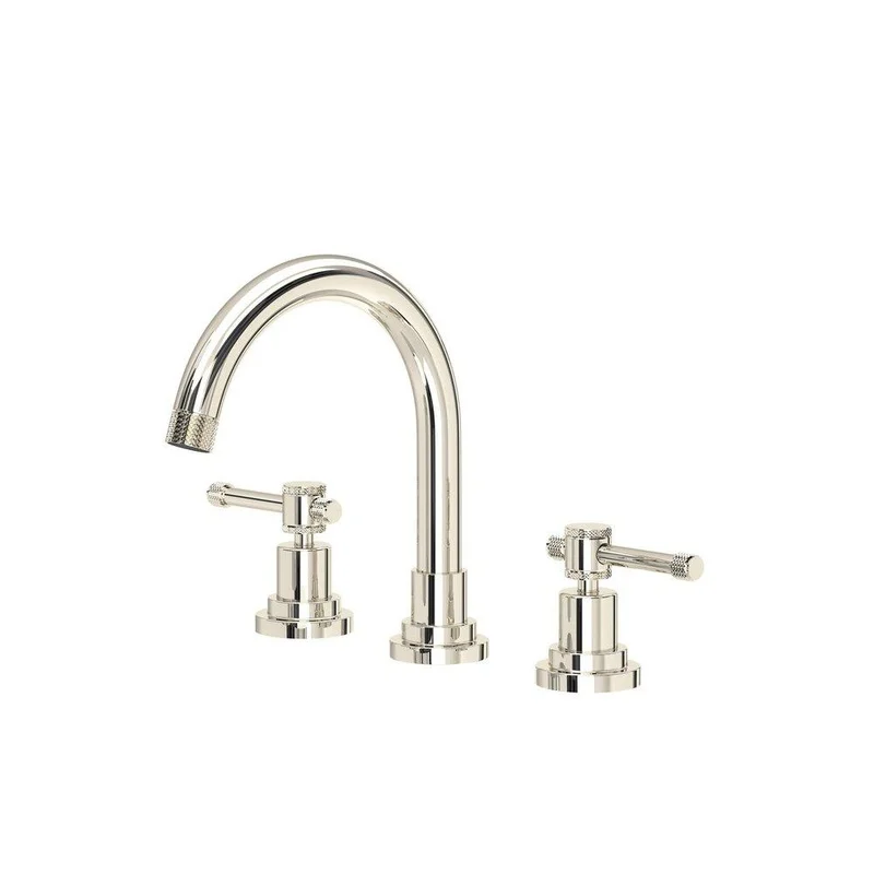 ROHL Campo Two Handle Widespread Bathroom Sink Faucet in Polished Nickel | Ferguson