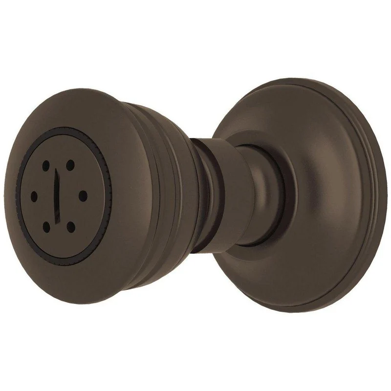 ROHL Eclissi Body Spray with Swivel Connector in Tuscan Brass | Ferguson