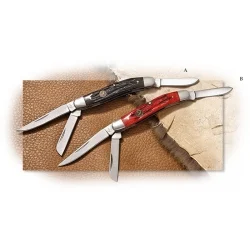 Roper Carbon Steel Chaparral Stockman-Black Bone