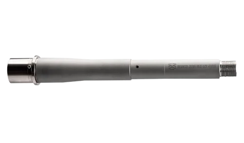 Rosco Manufacturing Purebred, Barrel, 300BLK, 8.2", Fits AR-15,Length Gas System, Bead Blasted Finish, Silver