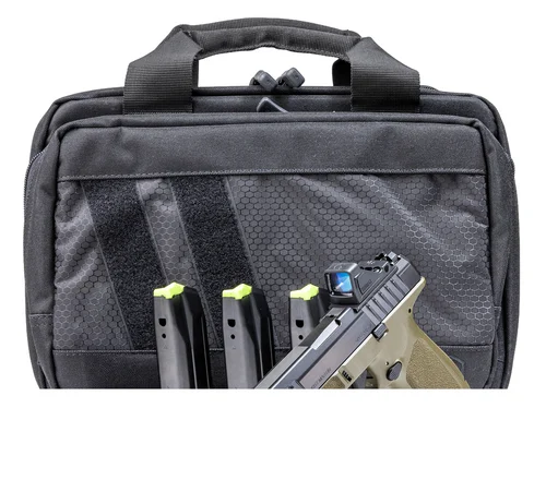 Rost Martin RM1C Optic Bundle Compact 9mm 4" Match Grade Barrel, Serrated w/Optic Slide, OD Green Frame, Textured Grip, Viridian RFX-11 Green Dot, 15 rd & 17 Rd