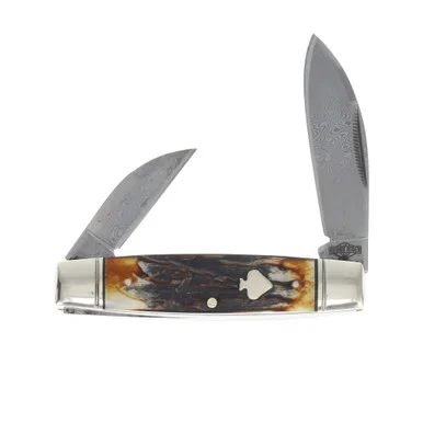 Rough Rider Cinnamon Bone Damascus Senator RR2530