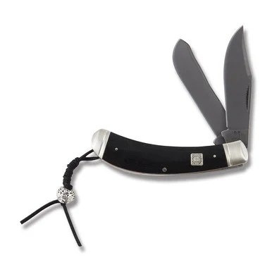 Rough Ryder Black G-10 Bow Trapper Folding Knife RR1572
