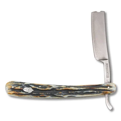 Rough Ryder Cinnamon Bone Stag Razor RR2159