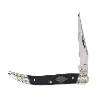 Rough Ryder Classic Carbon II Small Toothpick Folding Knife RR2208