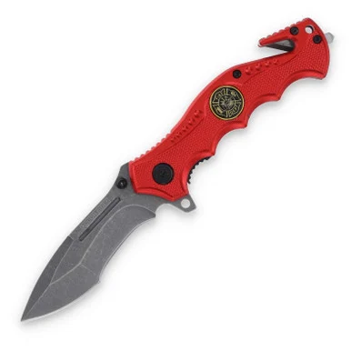 Rough Ryder Firefighter's Tactical Folding Rescue Knife RR2514