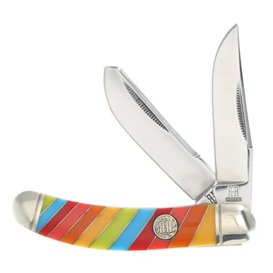 Rough Ryder Lollipop Sowbelly Trapper Folding Knife RR2470