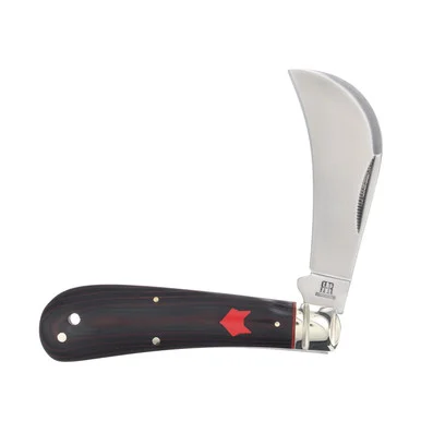 Rough Ryder Red Fox Hawkbill Folding Knife RR2295