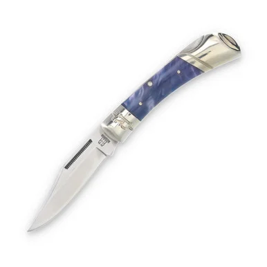 Rough Ryder Small Lockback Folding Knife Purple Swirl RR2149