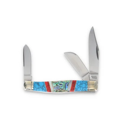 Rough Ryder Stoneworx Large Stockman Folding Knife RR2404