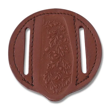 Round Pocket Knife Belt Sheath SH1172