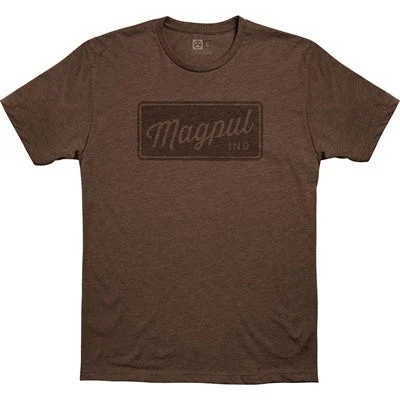 Rover Block CVC T-Shirt X-Large Brown Heather Short Sleeve