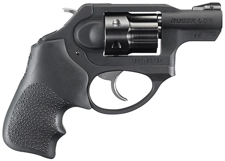Ruger 5439 LCRx22 WMR 1.88″ Matte Black Barrel, 6 Shot PVD Finished Cylinder, Matte Black 7000-Series Aluminum Frame, Hogue Tamer Monogrip