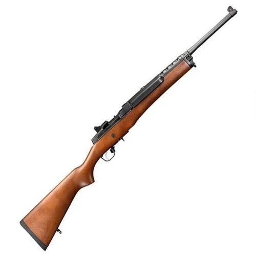 Ruger 5801 Mini-14 Ranch Semi Automatic Rifle .223 Remington 18.5″ Barrel 5 Rounds Hardwood Stock