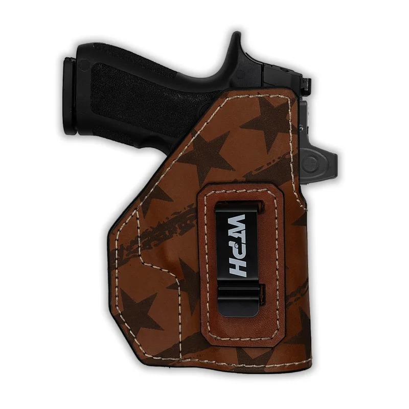 Ruger 9E Red Dot Optic Cut Independence Leather IWB Slimfit Holster