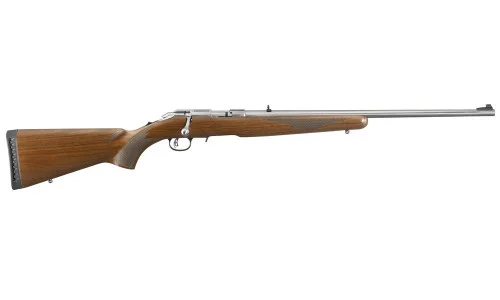 Ruger American TALO Exclusive 22 LR, 22" Barrel, Wood Stock, Stainless Steel Rec/Barrel, 10rd