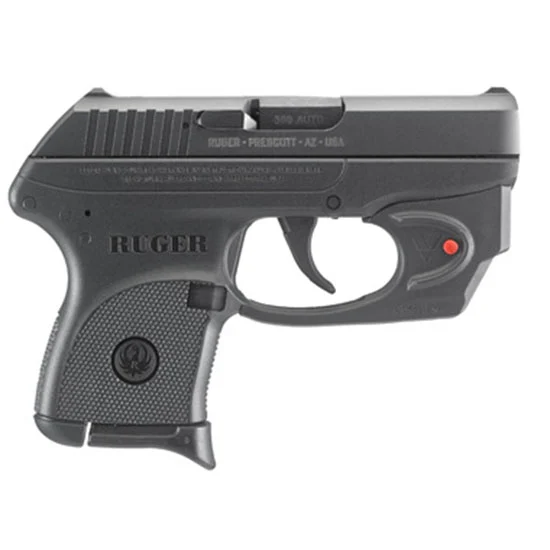 Ruger LCP .380 ACP Red Viridian Laser / Black Frame 2.75″ Barrel 6+1 Rounds – 3758-RL
