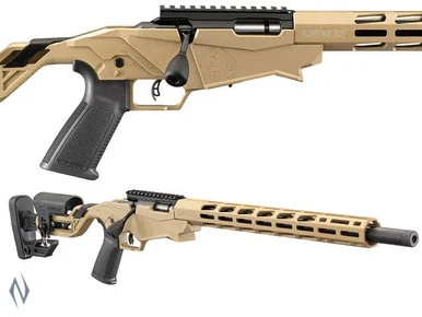 RUGER PRECISION RIMFIRE RIFLE 22LR 18" 10 SHOT FLAT DARK EARTH