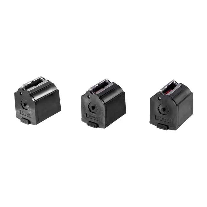 RUGER10/22 BX-1 MAGAZINE 10-RD BLACK 3-PK