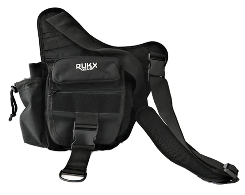 Rukx Single Strap Sling Bag Black