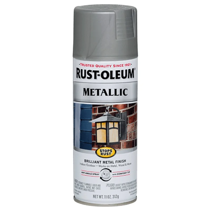 Rust-Oleum Metallic Spray Paint Matte Nickel