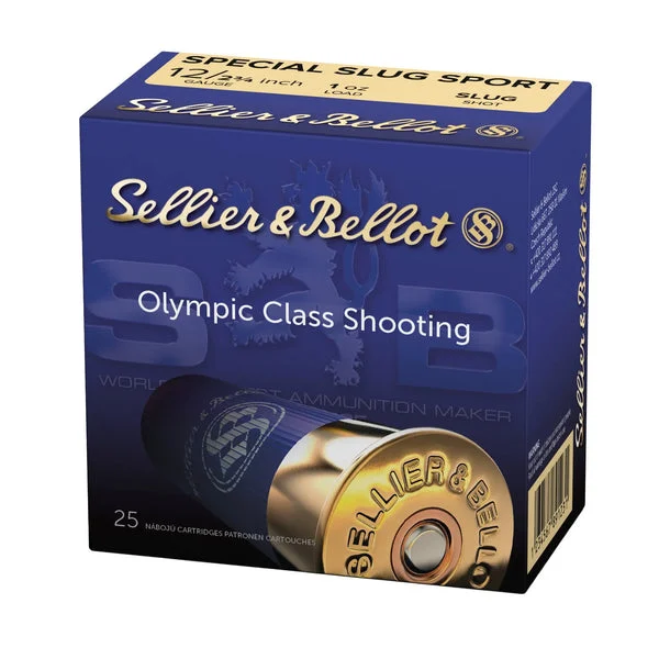 S&B 12GA 2.75 1 OZ SLUG 25RD