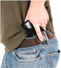 S&W K/L & SIMILAR 4" BLACKBLACKHAWK INSIDE PANTS #02 LH