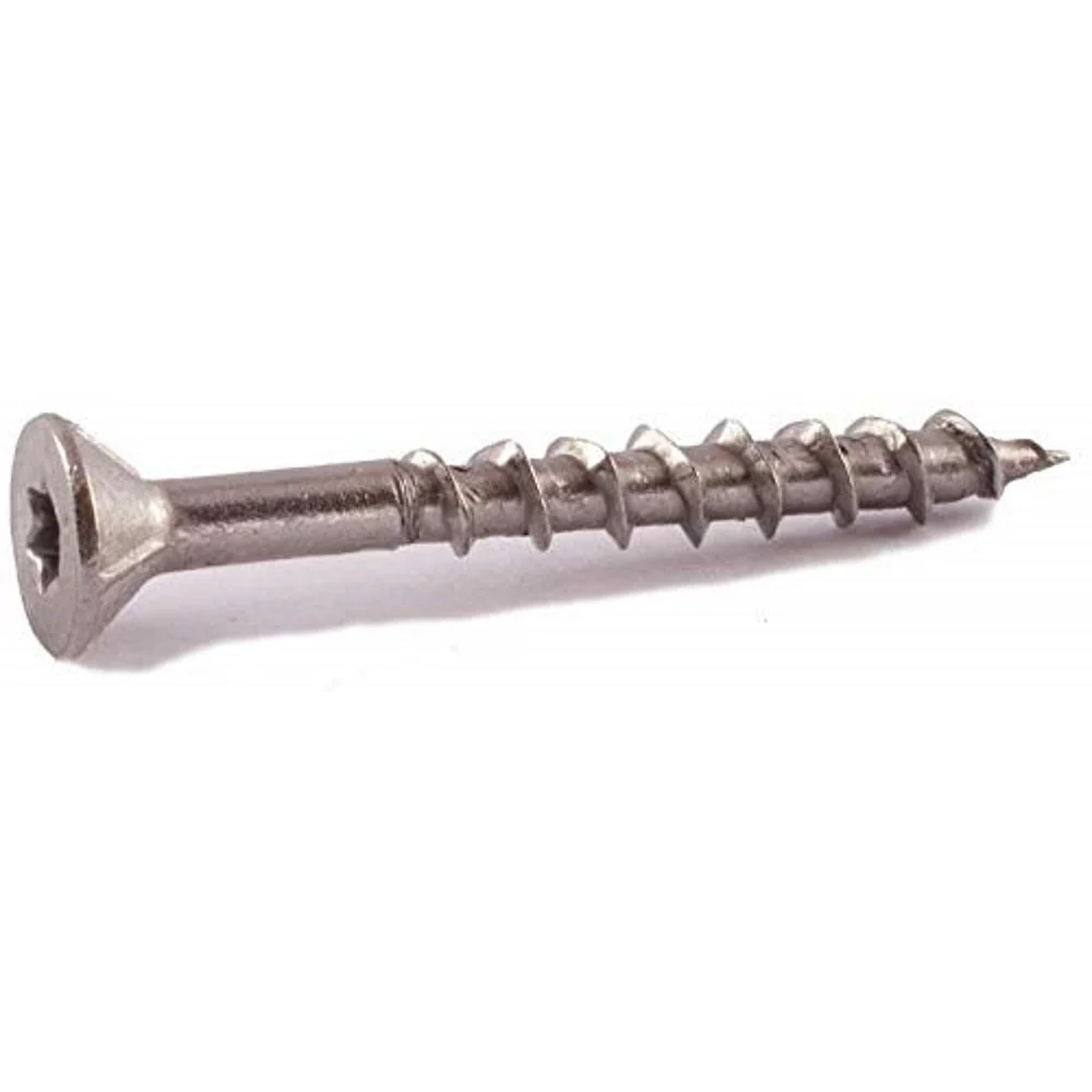 Simpson Strong-Tie S10250WPB #10×2-1/2 Star Drive Flat Head 305 Stainless Steel Wood Screws, 1,750/Box