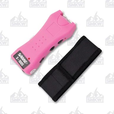 Sabre S-1005 Stun Gun Plus Flashlight Pink S1005PK