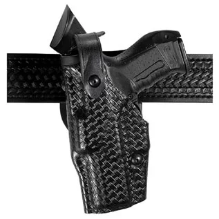Safariland 6360 ALS/SLS Mid-Ride Level-III Holster Retention Basketweave Black, Left Hand Sig P320 Compact